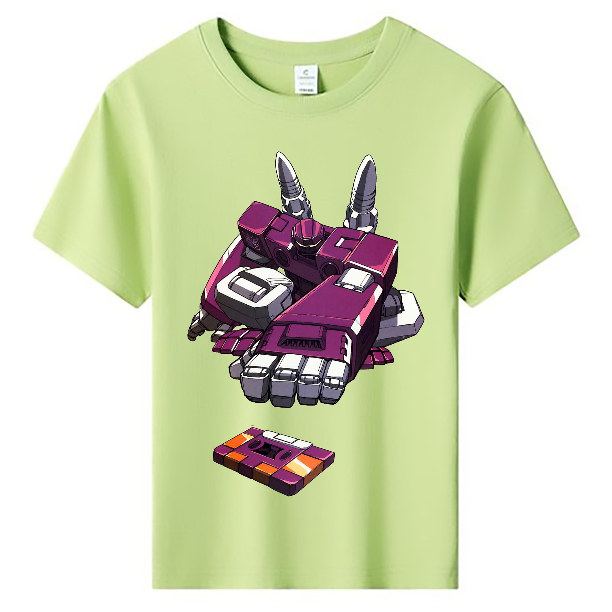 （画像用）  綿100％キッズTシャツ（フロントプリント）